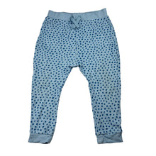 Load image into Gallery viewer, Unisex Higgledee, blue cotton pants / bottoms, wash fade, FUC, size 2,  