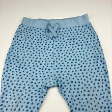 Load image into Gallery viewer, Unisex Higgledee, blue cotton pants / bottoms, wash fade, FUC, size 2,  