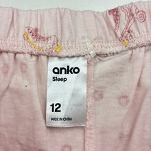 Load image into Gallery viewer, Girls Anko, cotton pyjama shorts, roller skates, FUC, size 12,  