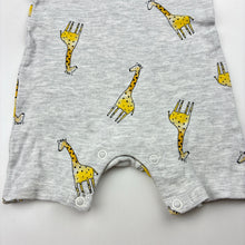 Load image into Gallery viewer, Unisex Anko, soft feel romper, giraffes, GUC, size 0000,  