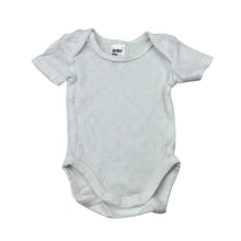 Load image into Gallery viewer, Girls Anko, pointelle cotton bodysuit / romper, EUC, size 0000,  