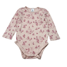Load image into Gallery viewer, Girls Target, pointelle organic cotton bodysuit / romper, EUC, size 1,  