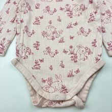 Load image into Gallery viewer, Girls Target, pointelle organic cotton bodysuit / romper, EUC, size 1,  