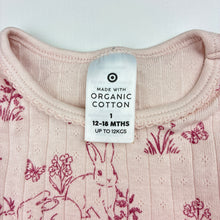 Load image into Gallery viewer, Girls Target, pointelle organic cotton bodysuit / romper, EUC, size 1,  