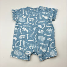Load image into Gallery viewer, Boys Dymples, cotton romper, dinosaurs, GUC, size 0000,  