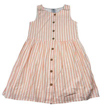 Load image into Gallery viewer, Girls Target, lined viscose / linen dress, EUC, size 6, L: 62cm