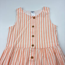 Load image into Gallery viewer, Girls Target, lined viscose / linen dress, EUC, size 6, L: 62cm