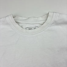 Load image into Gallery viewer, Boys Next, white cotton tee / top, FUC, size 5,  