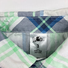 Load image into Gallery viewer, Boys H&amp;T, lightweight cotton short sleeve shirt, FUC, size 3,  