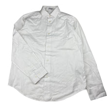 Load image into Gallery viewer, Boys Calvin Klein, white long sleeve dress shirt, small mark back right sleeve, FUC, size 10-12,  