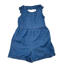 Load image into Gallery viewer, Girls Anko, chambray cotton summer playsuit, GUC, size 1,  