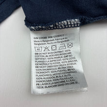 Load image into Gallery viewer, Boys H&amp;M, navy cotton tee / top, dinosaur, GUC, size 5-6,  