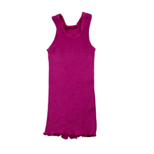 Load image into Gallery viewer, Girls Bonds, pink ribbed singlet top, FUC, size 0,  