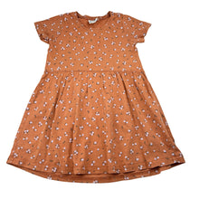 Load image into Gallery viewer, Girls Cotton On, floral cotton casual dress, wash fade, FUC, size 3, L: 50cm