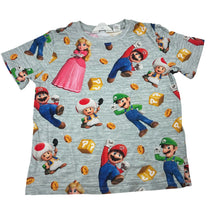 Load image into Gallery viewer, Boys H&amp;M, Super Mario Bros cotton tee / top, FUC, size 7-8,  