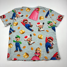 Load image into Gallery viewer, Boys H&amp;M, Super Mario Bros cotton tee / top, FUC, size 7-8,  