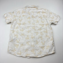 Load image into Gallery viewer, Boys KID, linen / cotton short sleeve shirt, FUC, size 5,  