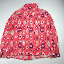 Load image into Gallery viewer, Girls Cruel Girl, lightweight cotton long sleeve shirt, poppers, FUC, size 8,  