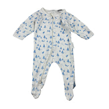 Load image into Gallery viewer, Unisex purebaby, organic cotton zip coverall / romper, FUC, size 0000,  