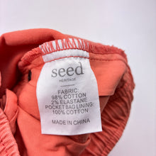 Load image into Gallery viewer, Boys Seed, stretch cotton shorts, elasticated, FUC, size 3,  