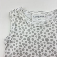 Load image into Gallery viewer, Unisex Marquise, cotton singletsuit / romper, GUC, size 0000,  