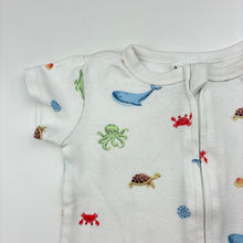 Load image into Gallery viewer, Unisex Baby Berry, soft cotton zip romper, FUC, size 00,  