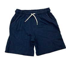 Load image into Gallery viewer, Boys Anko, navy cotton shorts, elasticated, FUC, size 6,  