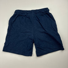 Load image into Gallery viewer, Boys Anko, navy cotton shorts, elasticated, FUC, size 6,  