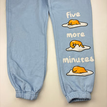 Load image into Gallery viewer, Girls San Rio, Gudetama fleece lined track pants, Inside leg: 59cm, FUC, size 12,  