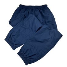 Load image into Gallery viewer, Unisex Valour, cotton lined navy track pants, Inside leg: 69cm, GUC, size 14,  
