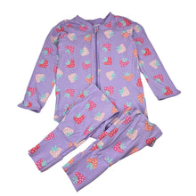 Load image into Gallery viewer, Girls Anko, soft feel strechy zip coverall / romper, EUC, size 2,  
