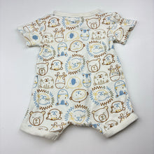 Load image into Gallery viewer, Boys Baby Berry, soft cotton zip romper, FUC, size 00,  