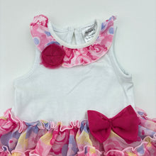 Load image into Gallery viewer, Girls Dymples, tutu romper dress, FUC, size 0000,  
