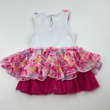 Load image into Gallery viewer, Girls Dymples, tutu romper dress, FUC, size 0000,  