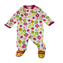 Load image into Gallery viewer, Girls Carters, cotton coverall / romper, GUC, size 0000,  