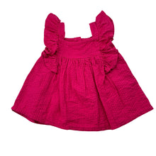 Load image into Gallery viewer, Girls Anko, pink crinkle cotton summer top, EUC, size 000,  