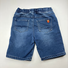 Load image into Gallery viewer, Boys Milkshake, stretch knit denim shorts, elasticated, GUC, size 7,  