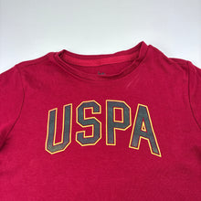 Load image into Gallery viewer, Unisex US POLO ASSN, cotton tee / top, FUC, size 8-9,  