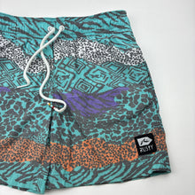 Load image into Gallery viewer, Boys RUSTY, lightweight stretch board shorts, elasticated, FUC, size 6,  