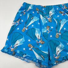 Load image into Gallery viewer, Girls Disney, Frozen Elsa pyjama shorts, EUC, size 7,  