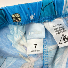 Load image into Gallery viewer, Girls Disney, Frozen Elsa pyjama shorts, EUC, size 7,  