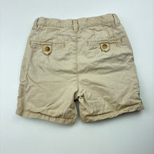 Load image into Gallery viewer, Boys Zara, cotton shorts, adjustable, mark on back, FUC, size 1,  
