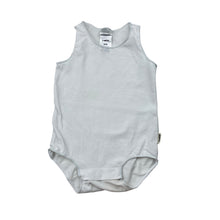 Load image into Gallery viewer, Unisex Bonds, white stretchy singletsuit romper, FUC, size 00,  