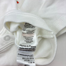 Load image into Gallery viewer, Unisex Mamas &amp; Papas, soft cotton bodysuit / romper, EUC, size 00000,  