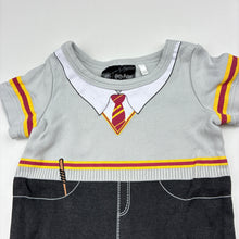 Load image into Gallery viewer, Unisex Harry Potter, cotton bodysuit / romper, wash fade, FUC, size 000,  