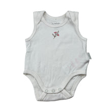 Load image into Gallery viewer, Girls purebaby, organic cotton singletsuit romper, EUC, size 0000,  