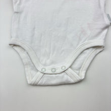 Load image into Gallery viewer, Girls purebaby, organic cotton singletsuit romper, EUC, size 0000,  