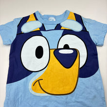 Load image into Gallery viewer, Unisex BLUEY, cotton tee / top, EUC, size 2,  
