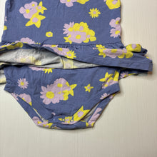 Load image into Gallery viewer, Girls Bonds, floral stretchy romper dress, GUC, size 2,  