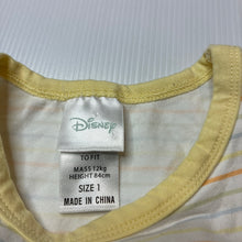 Load image into Gallery viewer, Unisex Disney, Jungle Book stretchy singlet top, FUC, size 1,  